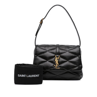 Ysl Quilted Lambskin Le 57 Diamond Shoulder Bag