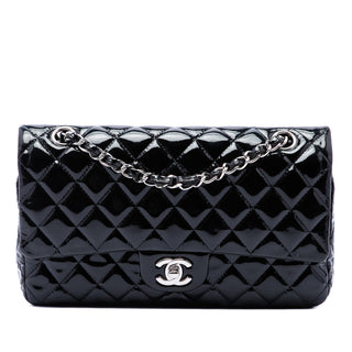 Chanel Medium Classic Patent Double Flap