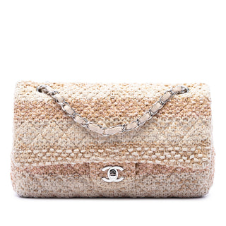 Chanel Medium Classic Tweed Double Flap