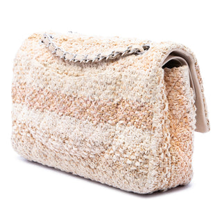 Chanel Medium Classic Tweed Double Flap
