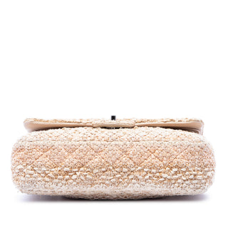Chanel Medium Classic Tweed Double Flap