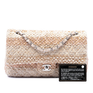 Chanel Medium Classic Tweed Double Flap