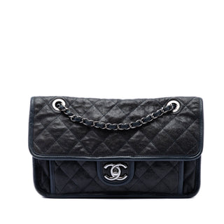 Chanel Medium Quilted Caviar French Riviera Flap
