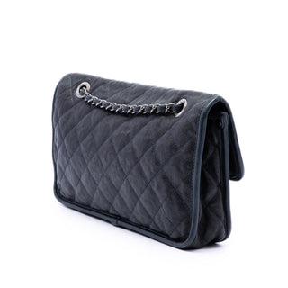 Chanel Medium Quilted Caviar French Riviera Flap