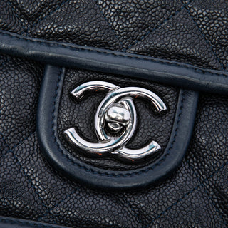 Chanel Medium Quilted Caviar French Riviera Flap