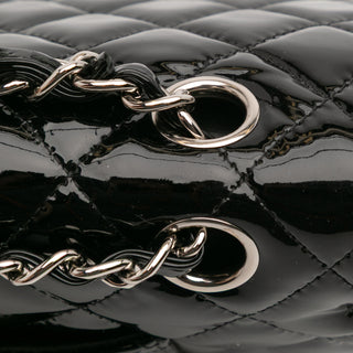 Chanel Medium Classic Patent Double Flap
