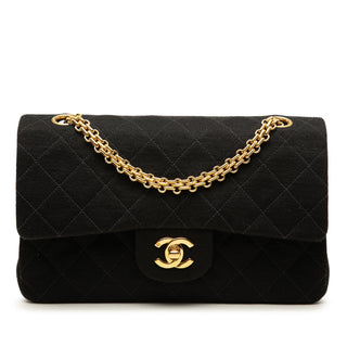 Chanel Small Classic Jersey Double Flap