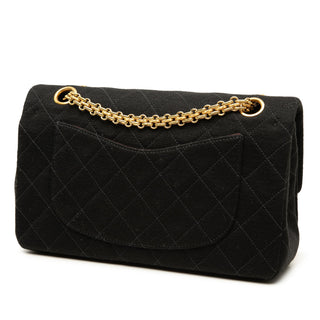 Chanel Small Classic Jersey Double Flap