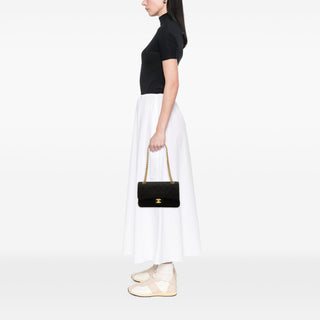 Chanel Small Classic Jersey Double Flap