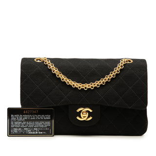 Chanel Small Classic Jersey Double Flap