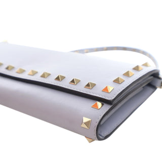 Valentino Leather Rockstud Wallet on Chain