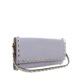 Valentino Leather Rockstud Wallet on Chain