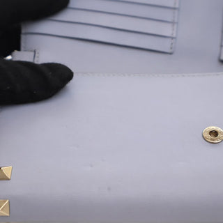 Valentino Leather Rockstud Wallet on Chain