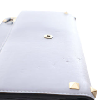 Valentino Leather Rockstud Wallet on Chain