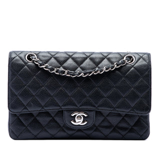 Chanel Medium Classic Caviar Double Flap 2010