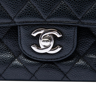 Chanel Medium Classic Caviar Double Flap 2010
