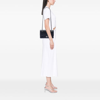 Chanel Medium Classic Caviar Double Flap 2010