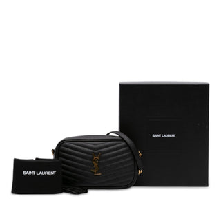 Saint Laurent Mini Grain de Poudre Monogram Lou Camera Bag
