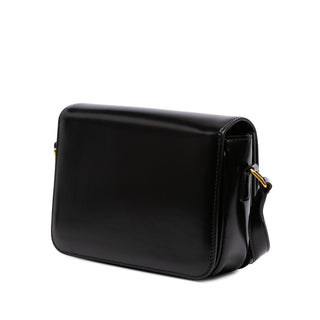 Celine Teen Shiny Calfskin Triomphe Crossbody