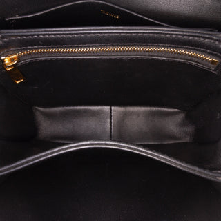 Celine Teen Shiny Calfskin Triomphe Crossbody