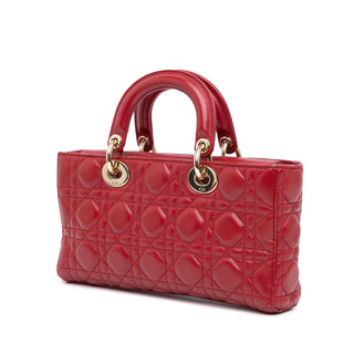 Dior Medium Lambskin Cannage Lady D Joy
