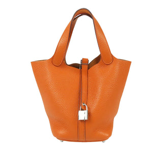 Hermès Clemence Picotin Lock 18