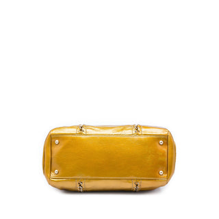 Chanel Medium Crinkled Patent Luxe Ligne Tote