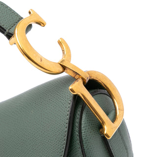 Dior Grained Calfskin Saddle Bag