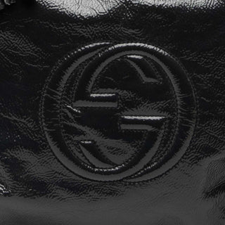 Gucci Patent Soho Shoulder Bag