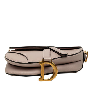 Dior Mini Grained Calfskin Saddle Bag