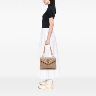 Ysl Medium Calfskin Loulou Shoulder Bag
