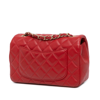 Chanel Mini Rectangular Classic Lambskin Single Flap