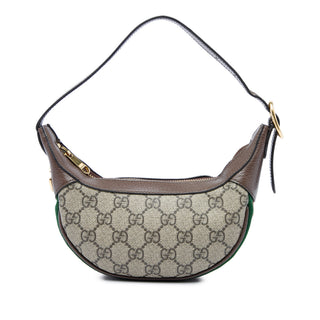 Gucci Mini GG Supreme Web Ophidia Shoulder Bag