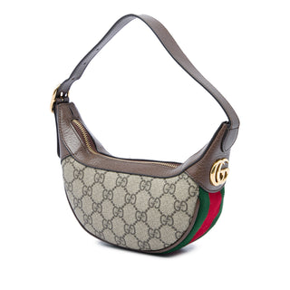 Gucci Mini GG Supreme Web Ophidia Shoulder Bag