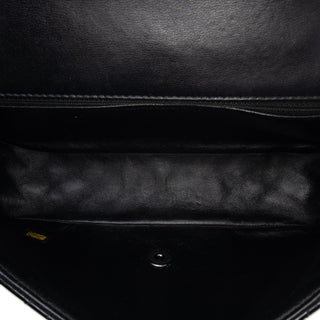 Chanel Medium Quilted Patent and Lambskin Classic Twist Flap