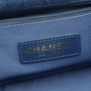 Chanel Mini Rectangular Quilted Denim Mood Flap