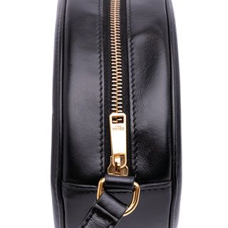 Celine Small Calfskin Triomphe Oval Crossbody