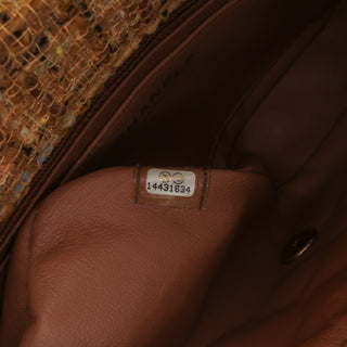 Chanel Medium Quilted Tweed St Tropez Flap