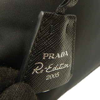Prada Saffiano Trimmed Re Nylon Re Edition 2005 Satchel