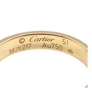 Cartier 18K Yellow Gold Small Love Ring