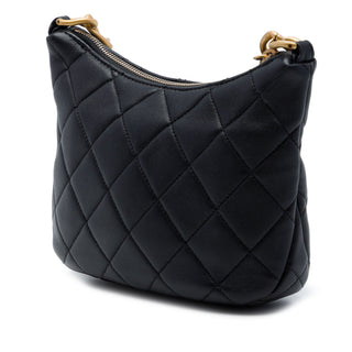 Chanel Paris Dakar Quilted Lambskin Mixed Chain Hobo