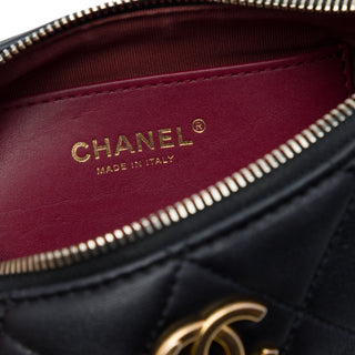 Chanel Paris Dakar Quilted Lambskin Mixed Chain Hobo