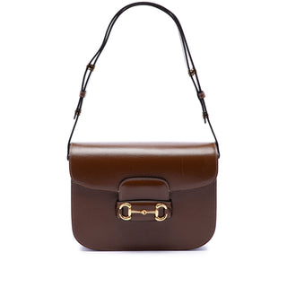 Gucci Medium Leather Horsebit 1955 Shoulder Bag