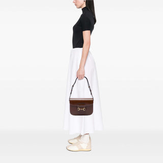Gucci Medium Leather Horsebit 1955 Shoulder Bag