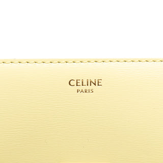 Celine Leather Triomphe Claude Shoulder Bag