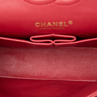 Chanel Medium Classic Chevron Lambskin Double Flap