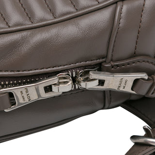 Prada Soft Calf Impunture Diagramme Backpack