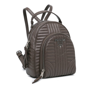 Prada Soft Calf Impunture Diagramme Backpack