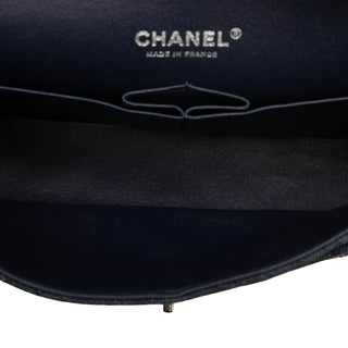 Chanel Medium Classic Strass Embellished Denim Double Flap