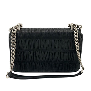 Prada Nappa Gaufre Chain Flap